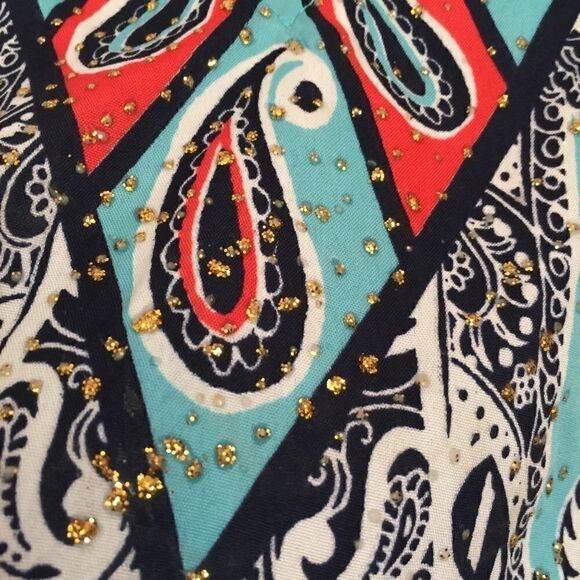 Luxurious Dubai Gold Fleckeld Kaftan Maxi! 10-24W - Picture 6 of 8